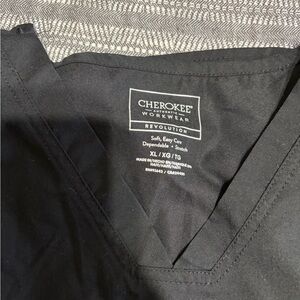 Cherokee Revolution Black Scrub set